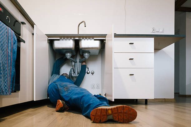 Professional Drain Cleaning technician working in Cheltenham, PA